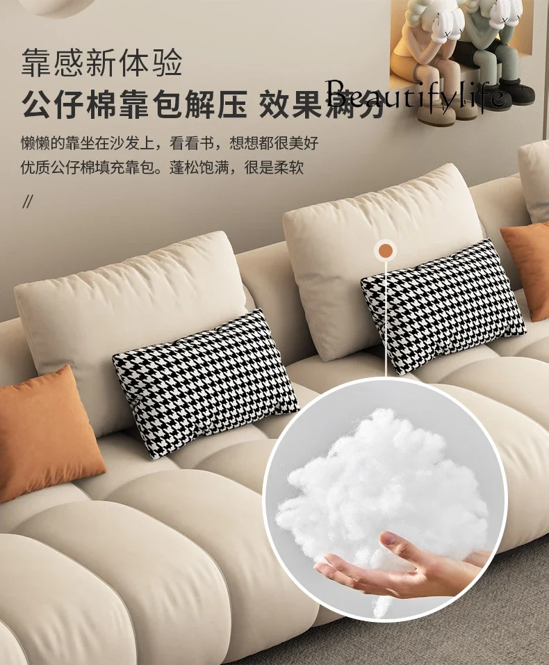 UW S النمط الفرنسي الغرض مزدوج الحجم أرائك غرفة المعيشة الحديثة نمط فاخر كرسي الأرائك L شكل الحد الأدنى Divano Letto Matri #5