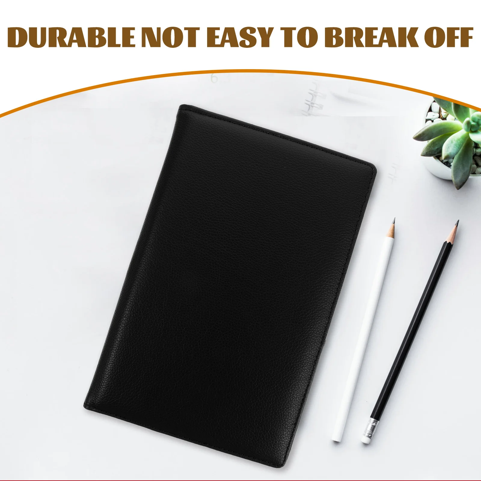 

Компактный презентатор проверки для ресторана, держатель для карт, изысканная доска для письма из искусственной кожи, безопасная папка с обложкой меню, удобная