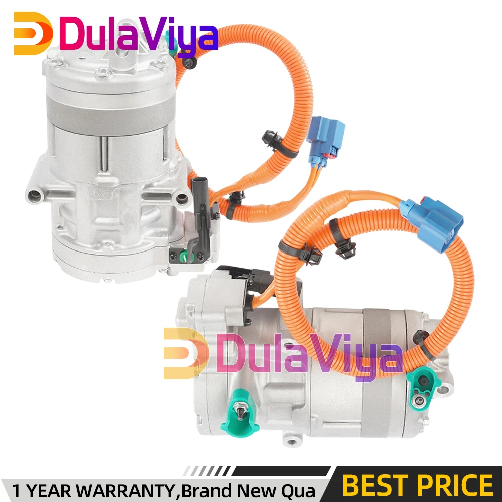 

New Electric AC Compressor For 2016-2022 Tesla Model X 1042442-00-M 1063369-00-F 104244200M Air Conditioning System