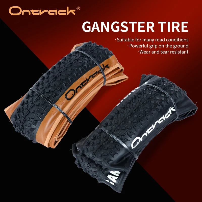 ONTRACK PNEU Plegado MTB 29X2.20 GANASTER SKIN PARED MARRÓN \ NEGRO