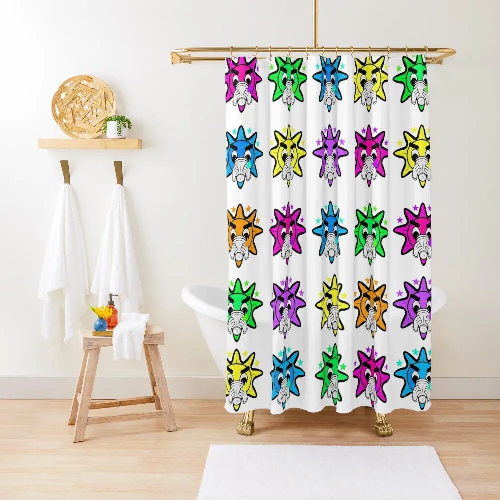 

Занавеска для душа Glo, водонепроницаемая занавеска для ванной и защиты от плесени для ванных комнат с красивым дизайном, занавеска для душа и ванны