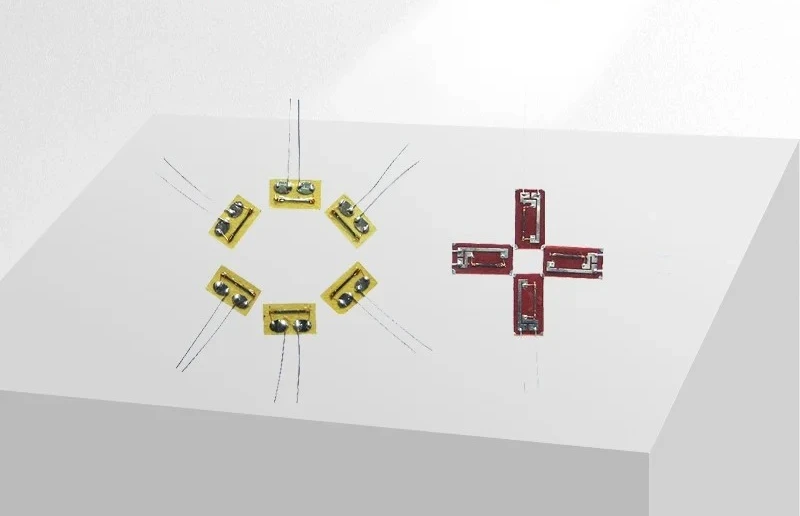 TP Series Semiconductor Strain Gauges, High Sensitivity, Mechanical, Medical, Engineering