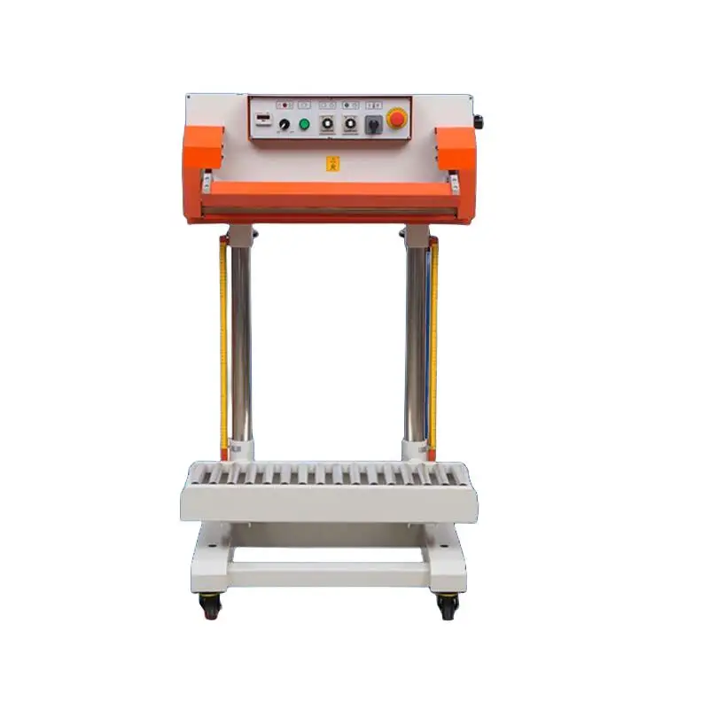 

Pneumatic Sealing Machine Automatic Sealing Machine Film Aluminum Foil Continuous Sealing Machine Vacuum Bag