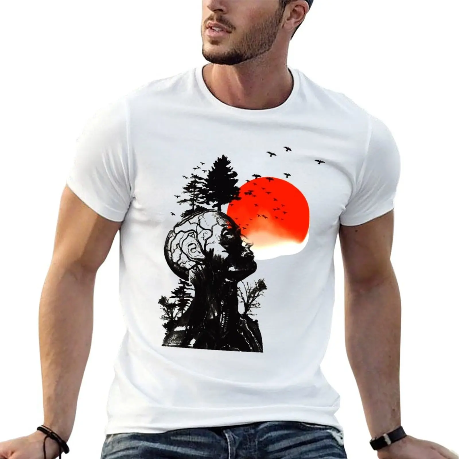 

Hangovers Alans Human Tree For Men Women Classic T-Shirt cotton tshirt 100% T-Shirt