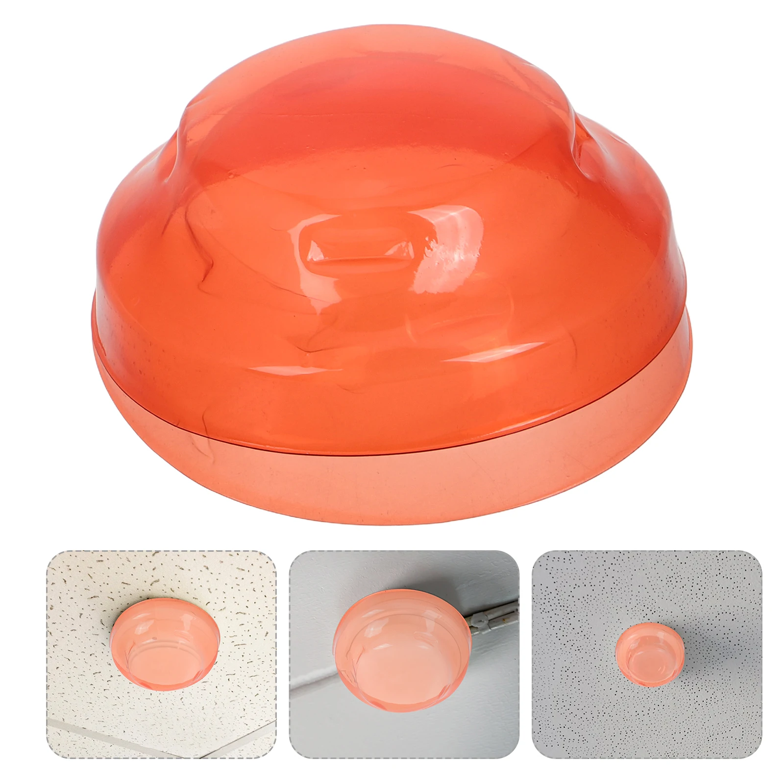 

2pcs Protective Reusable Fire Alarm Guard For Cooking Baking Construction Cap Plastic Covers Guard Cover