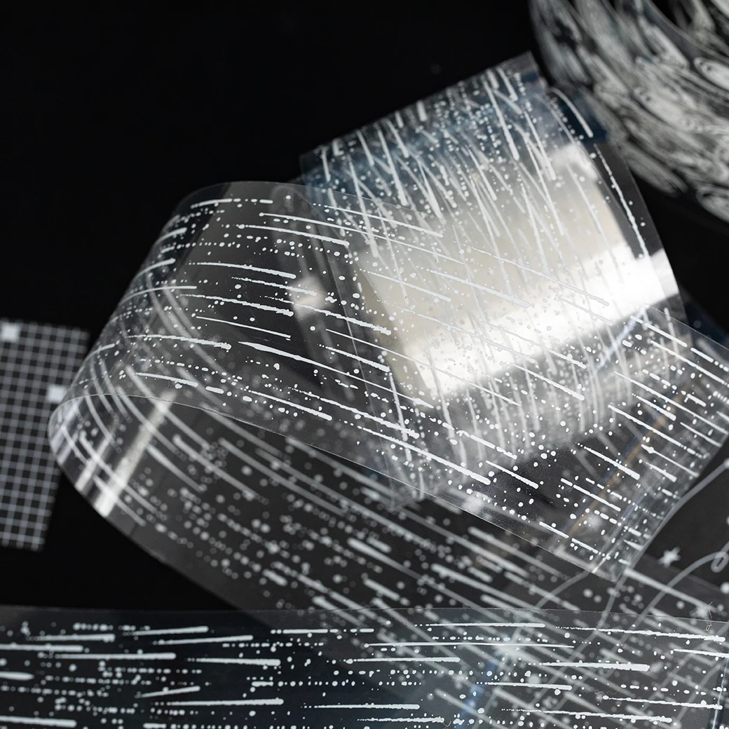 

50 мм * 2 м Dream Edge Series Kawaii Ins Water Pattern Эстетическая малярная лента Креативный справочник Скрапбукинг DIY Материал