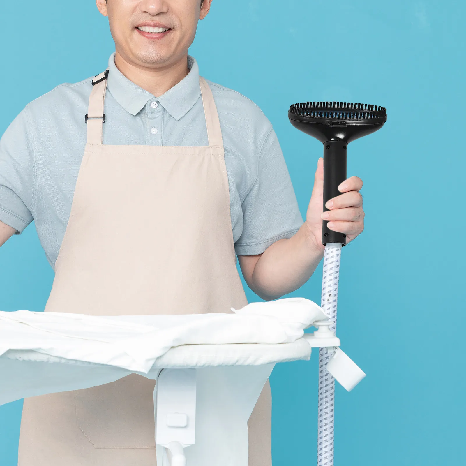 

Garment Steamer Replacement Hose Metal Head Brush Attachment Duct Easy Install Remove Wrinkles Clothes Steaming