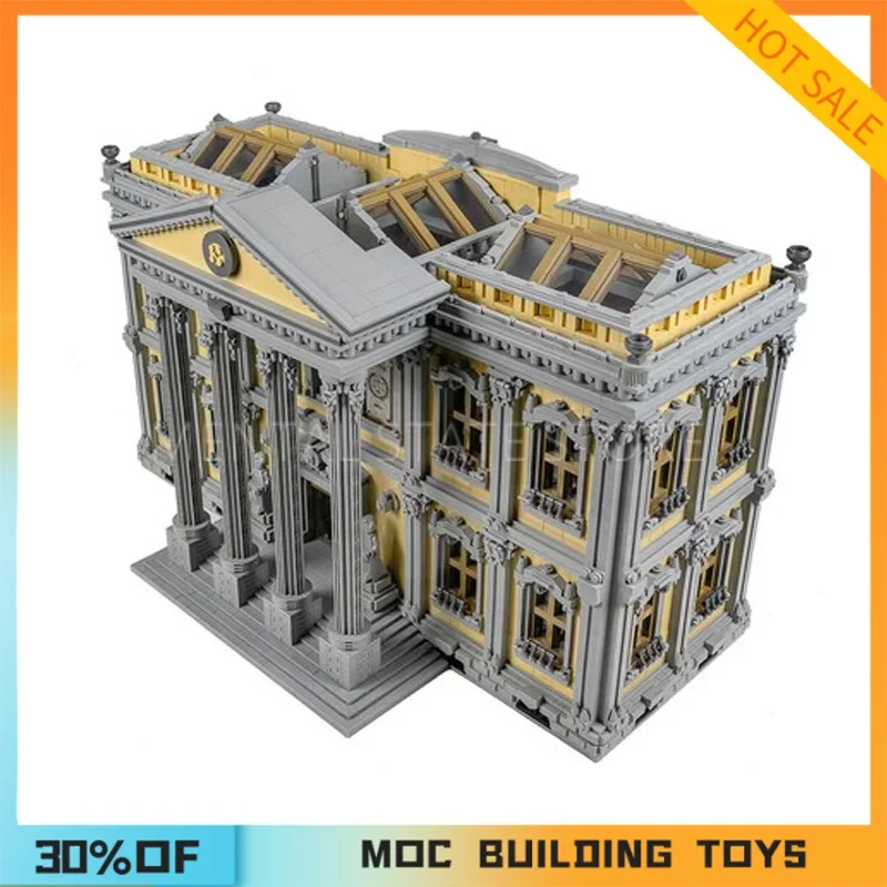 NEW13861PCS Dostosowane MOC Court House Klocki konstrukcyjne Technologia Cegły DIY Kreatywny montaż Zabawki edukacyjne Prezent świąteczny