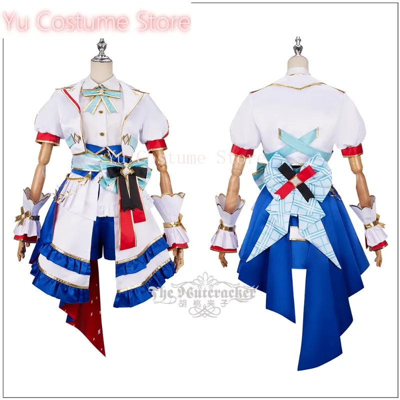 Yu Costume Virtual Idol Hololive 4th Anniversary Sakamata Chloe Cosplay Costume Cos Game Anime Party Uniform Hallowen Play Role