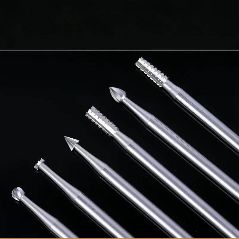 

6 шт./кор. 2,35 мм, ручка из вольфрамовой стали, резак для резьбы, ядро грецкого ореха, инструмент для резьбы по ювелирным изделиям, резак для резьбы по дереву 1,4/2,3 мм