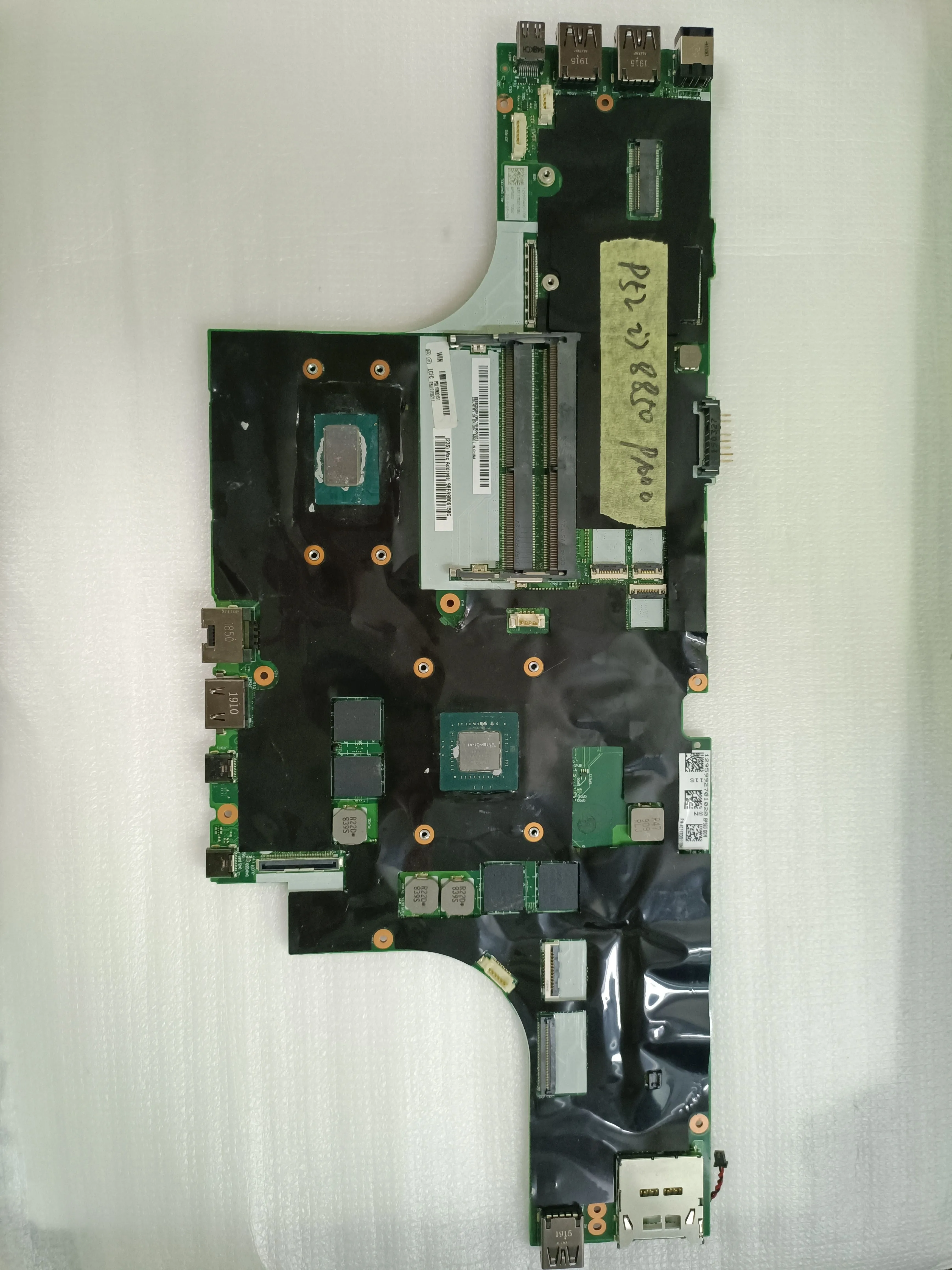 

01YU211 EP520 NM-B562 для Lenovo ThinkPad P52, материнская плата для ноутбука I7-8850H, процессор Quadro 1000 4G
