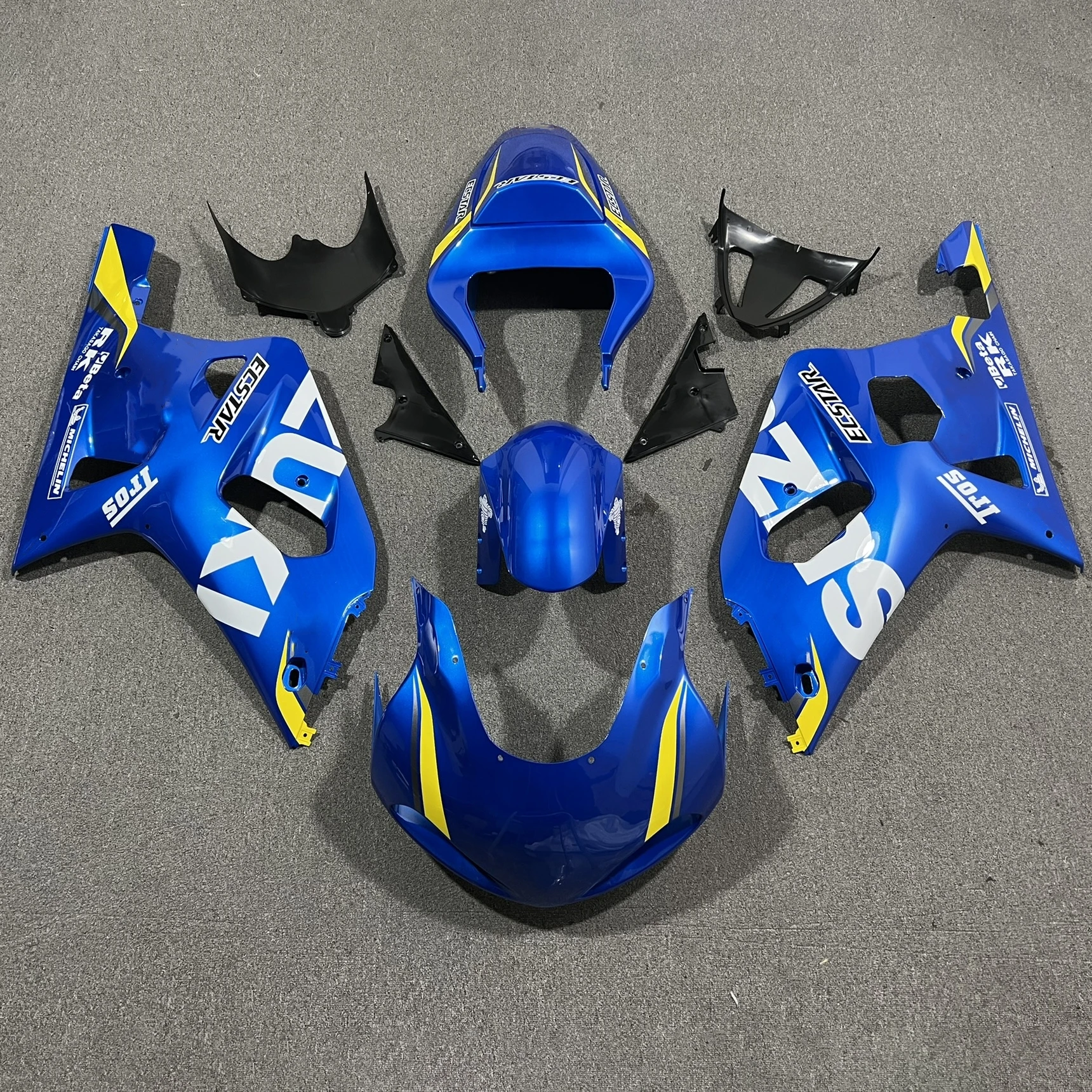 For K1 GSXR 600 750 2001 2002 2003 GSXR600 GSXR750 Full Fairing ABS Body Kit Motorcycle Fairing GSXR600 GSXR750 01 02 03 ZXMT