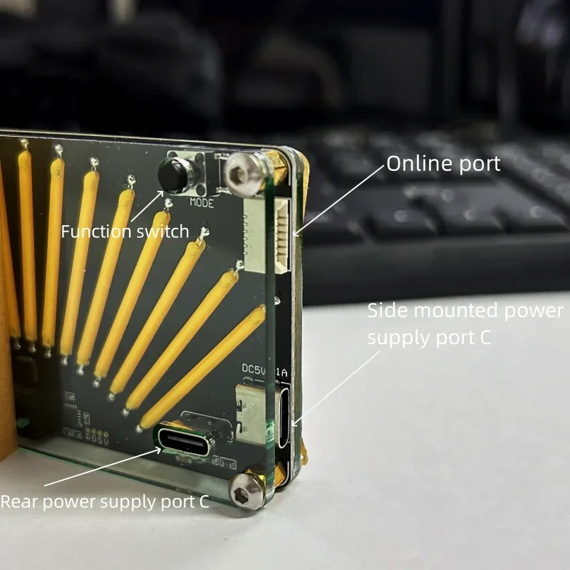 طيف موسيقى LED سهل الاستخدام ، قناة مفردة وثنائية ، مؤشر مستوى الرجعية ، مؤشر مستوى الصوت LED ، ضوء إيقاع الالتقاط ، التحكم الصوتي