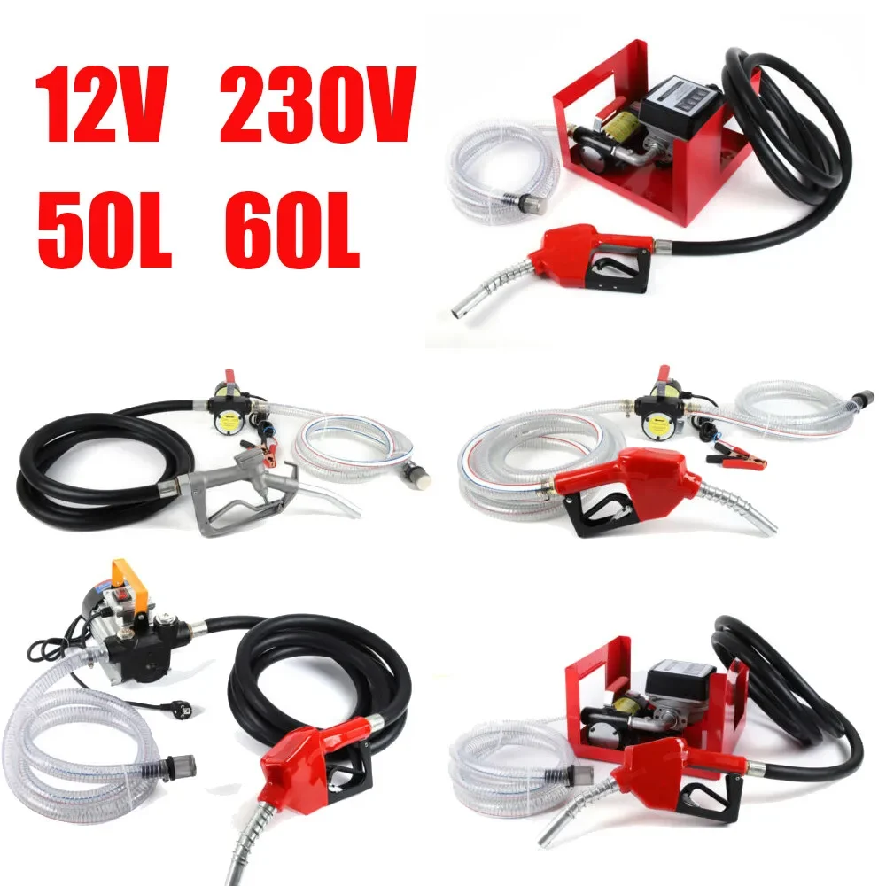 

Heavy-Duty Diesel Transfer Pump | 50L/min (13 GPM) | 12V DC | 3500 RPM | For Trucks, Tractors, Equipment
