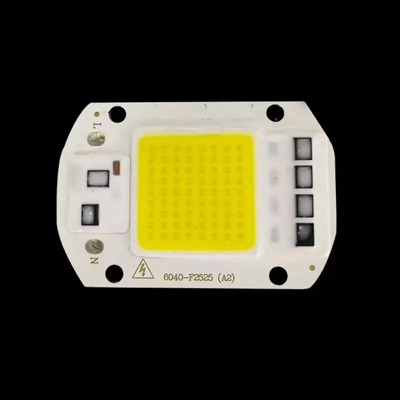 Chip LED ad alta potenza 20W 30W 50W bianco/bianco caldo, unità libera Super Bright SMD COB lampadina perline illuminazione fai da te