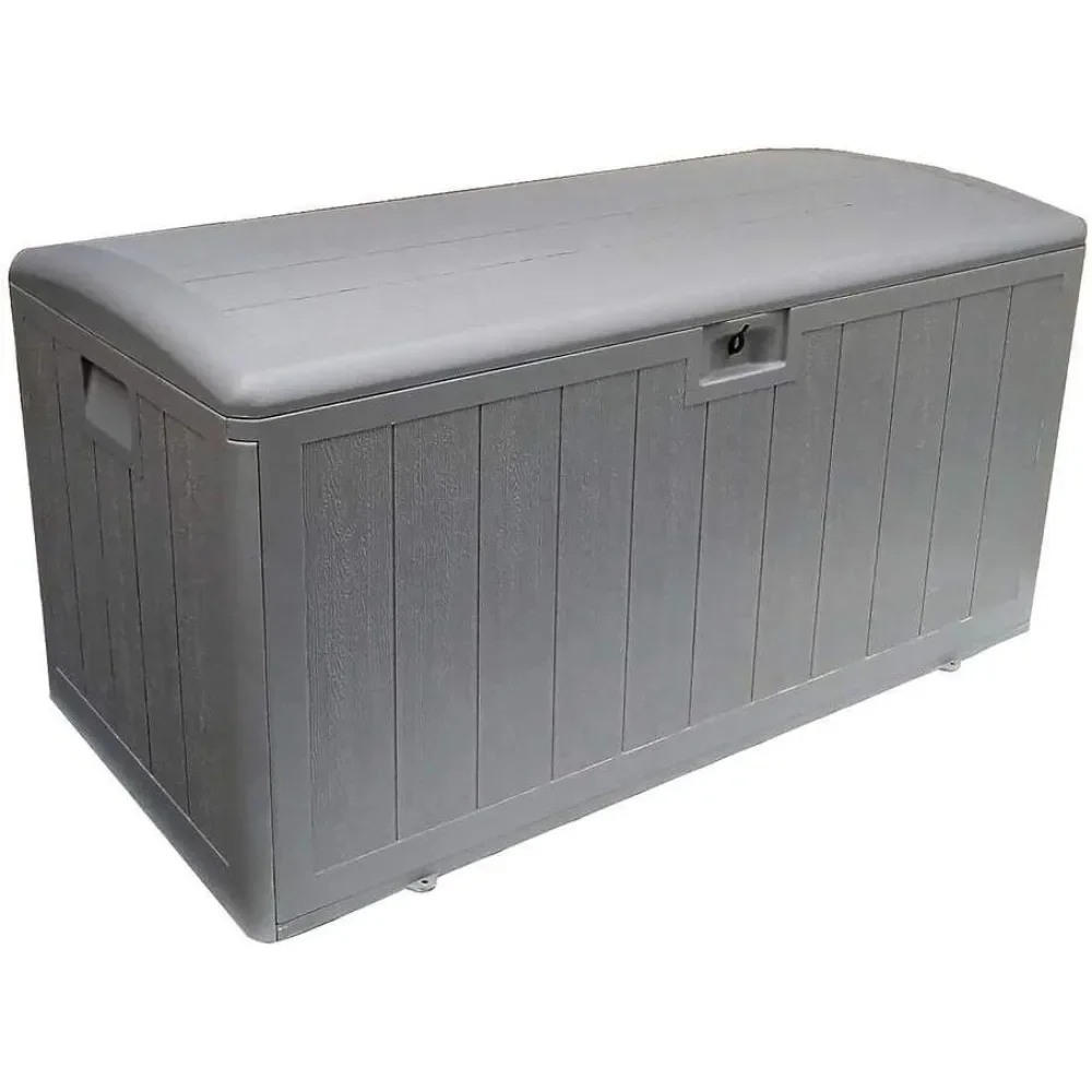 

Outdoor storage compartment, soft sealed, 105 gallons, gray