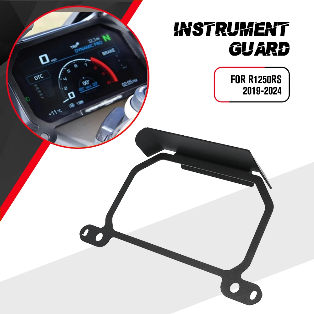 

For BMW R1250RS 2019--2021-2022-2023-2024 TFT Anti Theft Screen Protector Motorcycle Accessories Frame Cover R1250 RS R1250 RS
