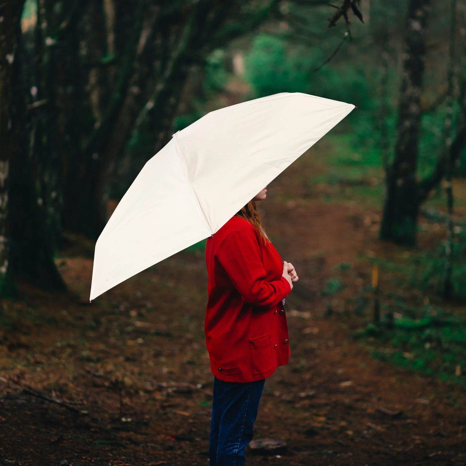 

6 Fold Mini Travel Uv Umbrella Lightweight Portable Travel UV Protection Rain Umbrella Compact Pocket Size Women
