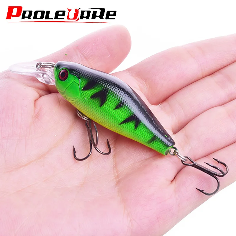 

1Pcs Crank Bait Fishing Lures 70mm 7g Floating Swimbait Minnow Wobblers Isca Artificial Hard Bait for Bass Pesca Fishing Tackle