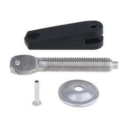 Braçadeira Screw Set para Motor de popa Yamaha, Placa Transom Pad, Pino giratório, 6G1-43116, 6E0-43118-00