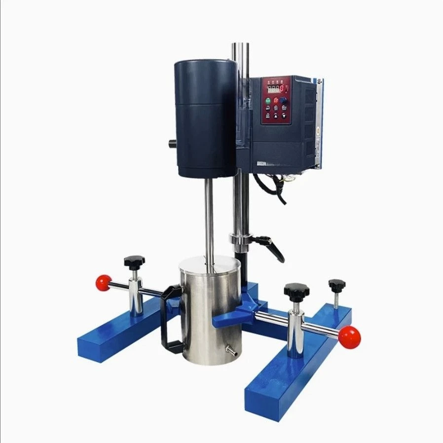 

JSF550W Electric Lifting Dispersion Machine Laboratory Frequency Conversion High Speed Dispersion Mixer