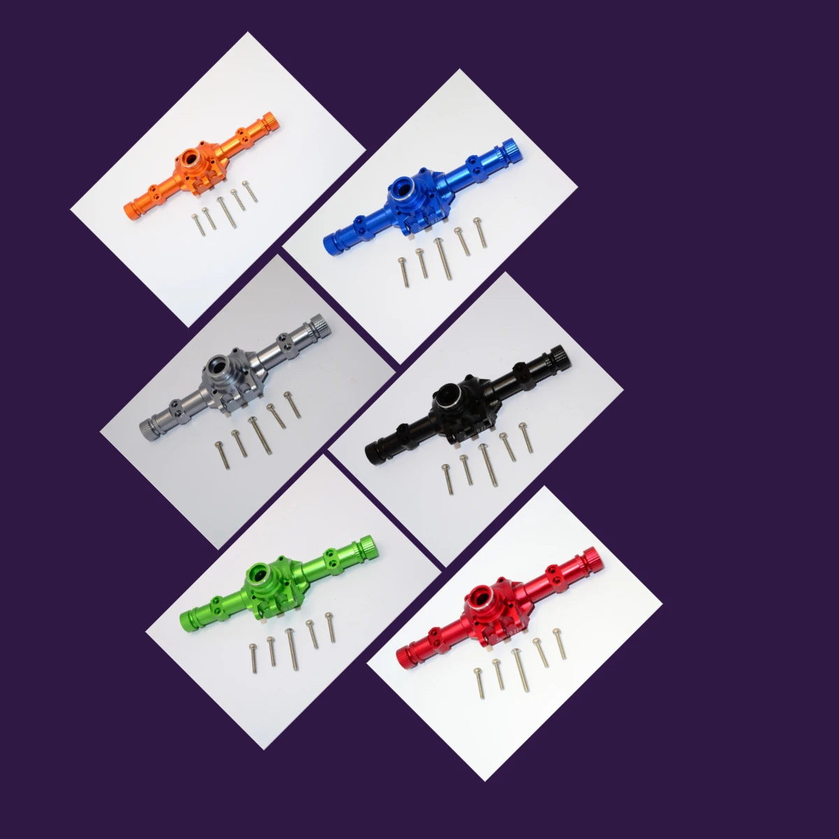 

GPM AXIAL SCX10 II 90046 Для АЛЮМИНИЕВОГО КОРПУСА ПЕРЕДНЕГО/ЗАДНЕГО КОРПУСА