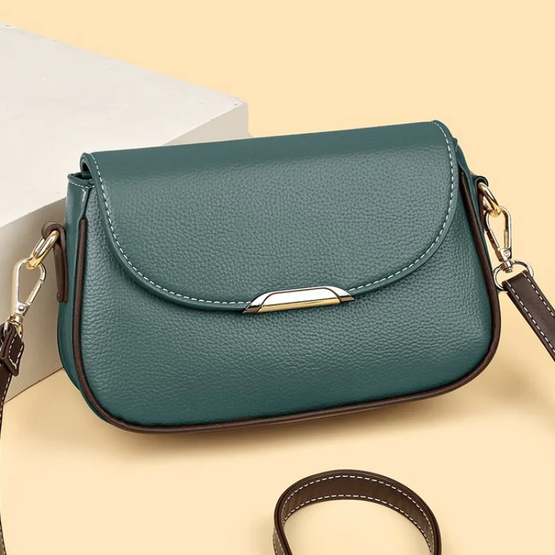 

Fashionable Luxury Brand Leather Women's Shoulder Bag Elegant Classic Trendy Paris Designer Vintage Daily Bag