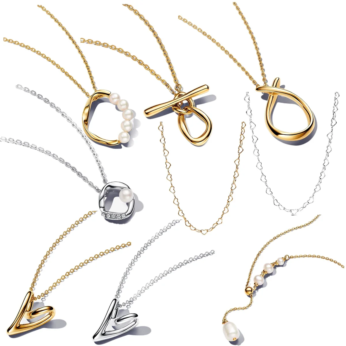 

Popular Fashionable Avant-garde Elegant High Quality Pearl Decorated Women's Necklace