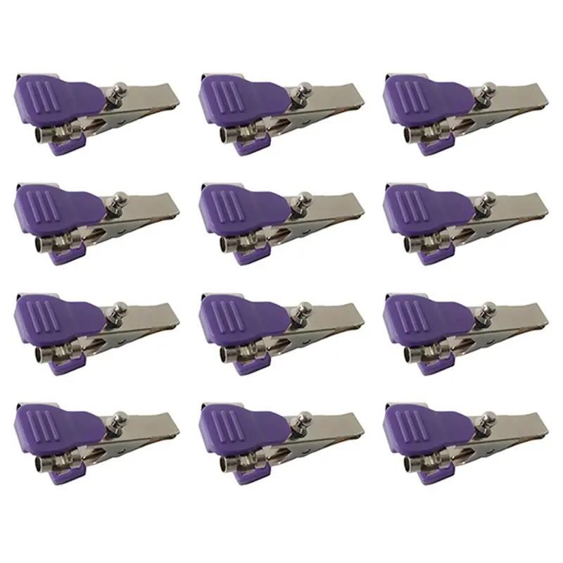

ABGH-Banana Plug Fix Cables For Animals Veterinary Alligator Clip Banana Plug Alligator Clip