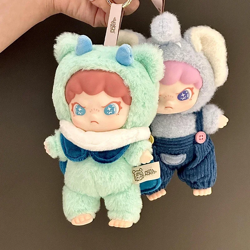 Dora Animals Series Plush Anime Figure Kawaii Dolls Bag Pendant Cute Vinyl Plush Figurine Collection Model Toys Surprise Gifts