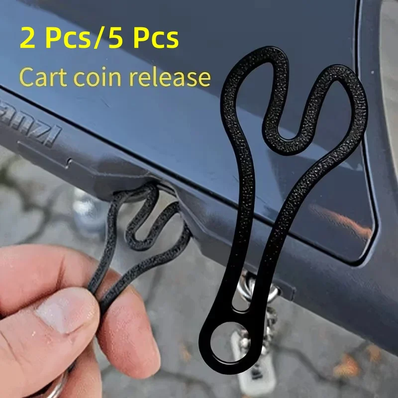 

3D Plastic Shopping Cart Keychain Portable Reusable Supermarket Trolley Unlocking Compact Sturdy Cart Release Tool
