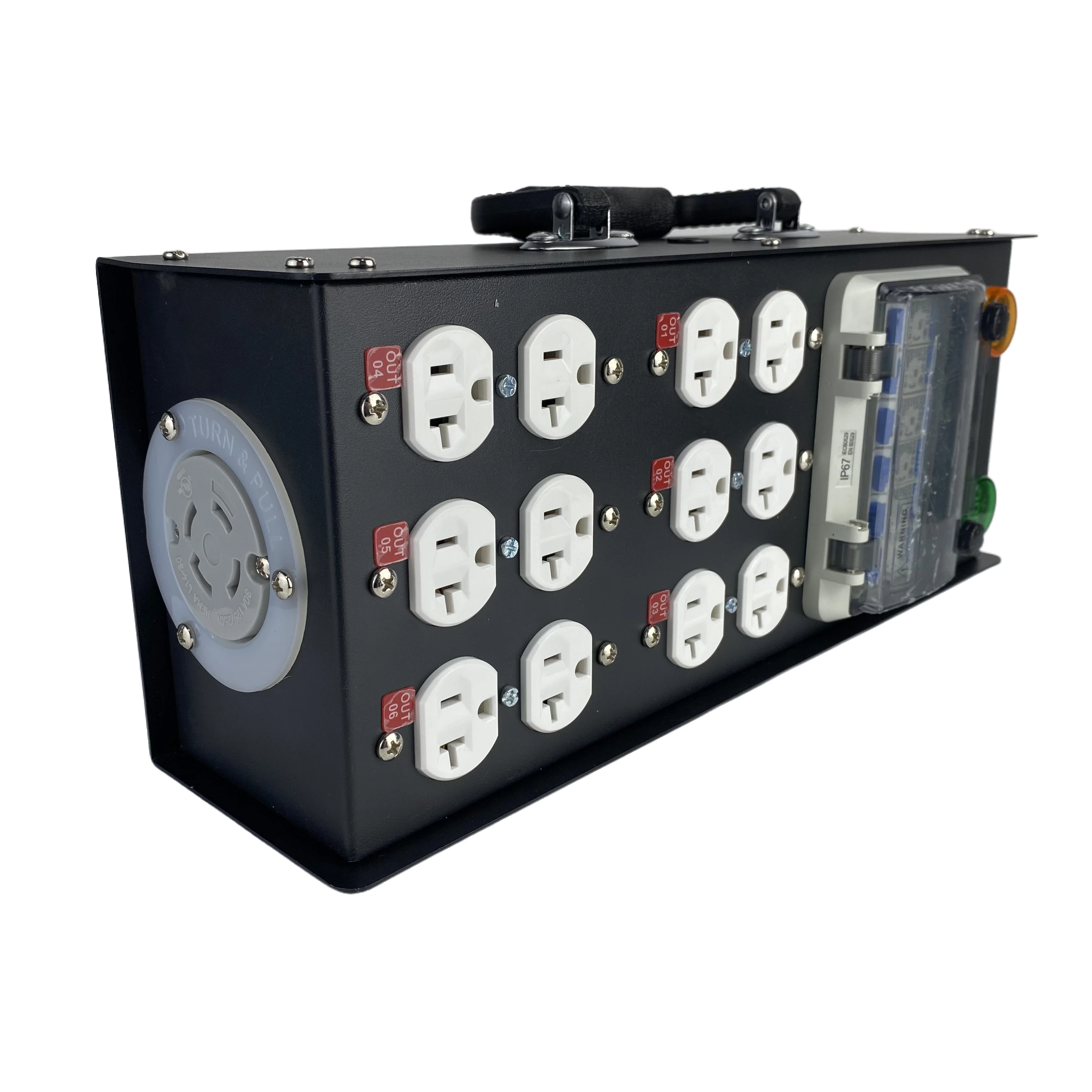 TLF FCONNR L14-30 30A مدخلات اديسون 20A منافذ توزيع طاقة الصوت صندوق التوزيع