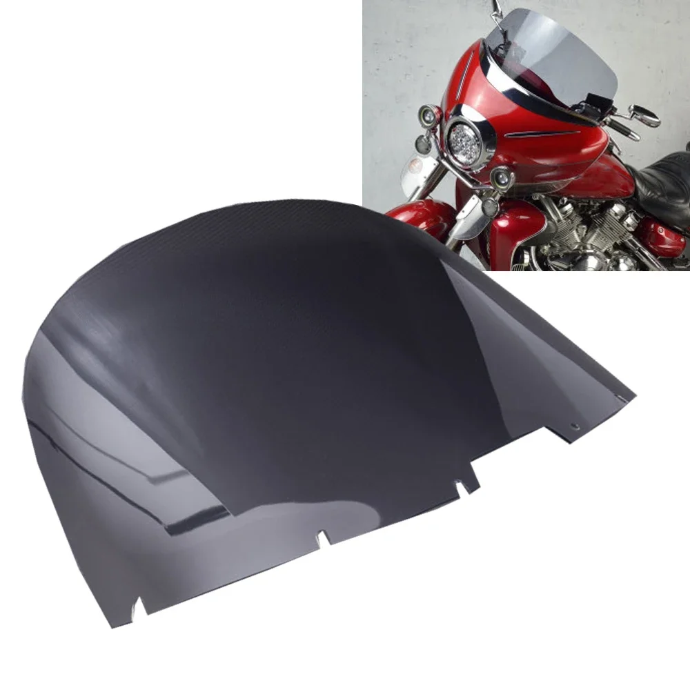 Motorcycle Touring Windscreen for Yamaha XVZ1300 Royal Star Venture XVZ 1300 S Windshield Screen Double Bubble 1999-2013 2012 11