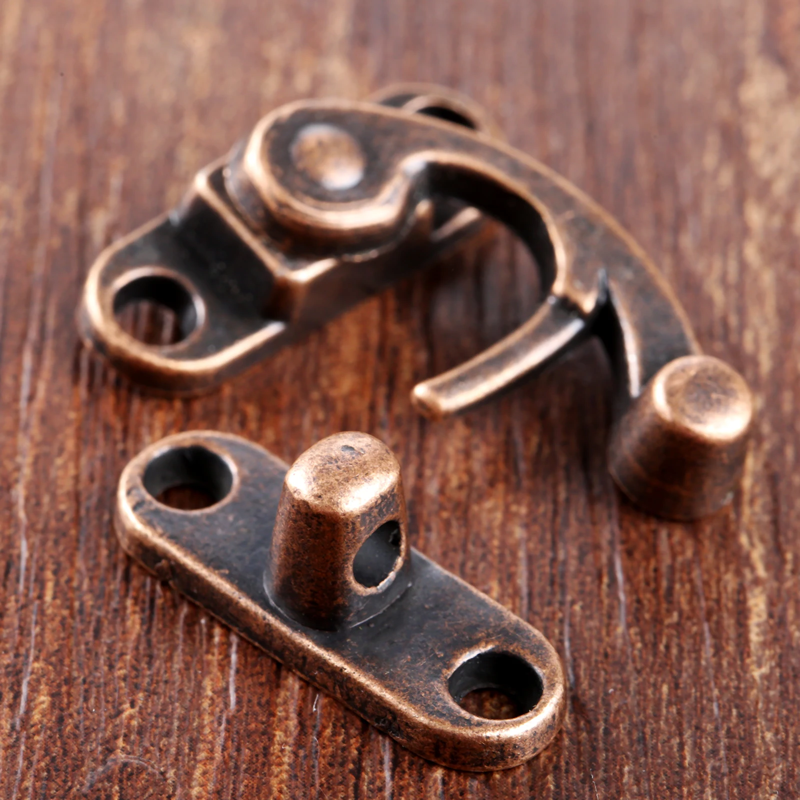 2 pezzi 29*33mm lucchetto Hasp gancio serratura mobili Hardware scatola di gioielli valigia fibbia fermaglio Clip