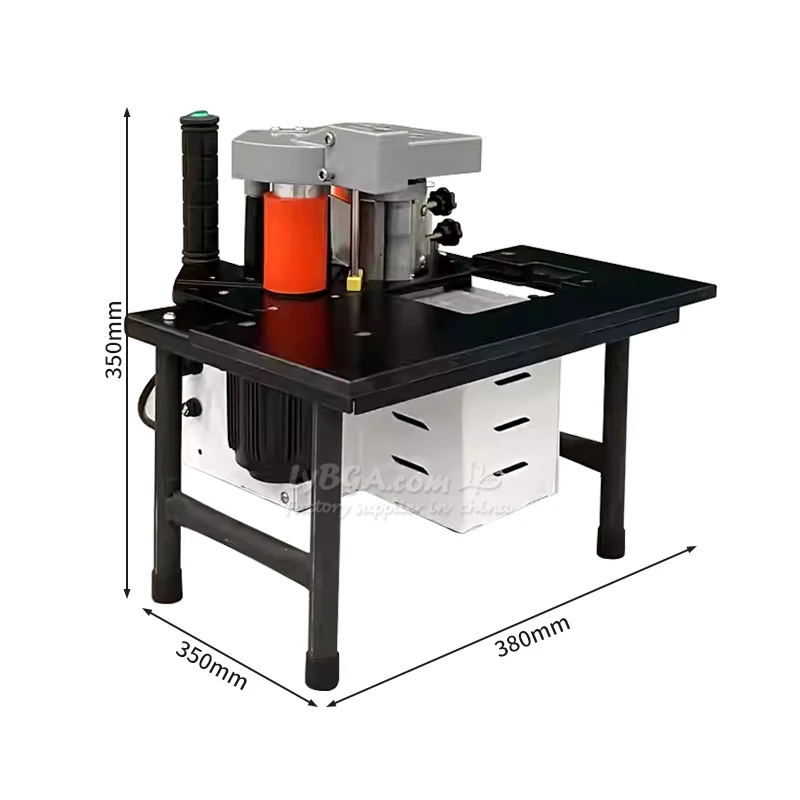 LY Portable Mini Edge Banding Machine Woodworking Straight Curved Dual-Use Edge Sealer Intelligent  Wood Banders