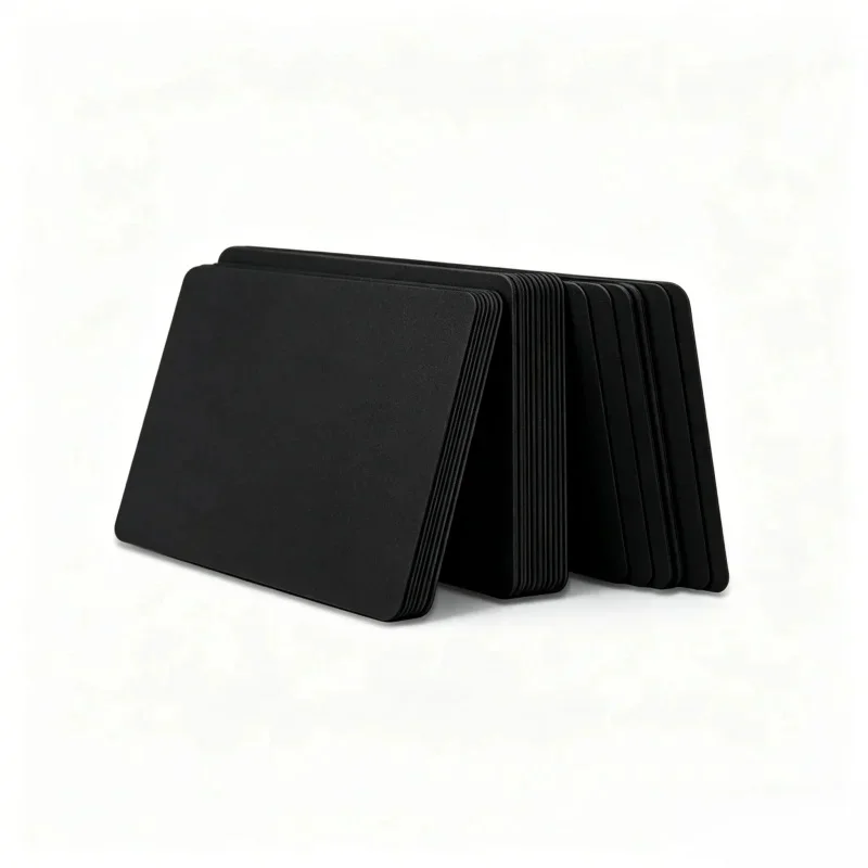 50PCS Black NTAG215 NFC Coin Tags 13.56MHz RFID 504 Bytes Rewritable for TagMo DIY Automation Shortcuts