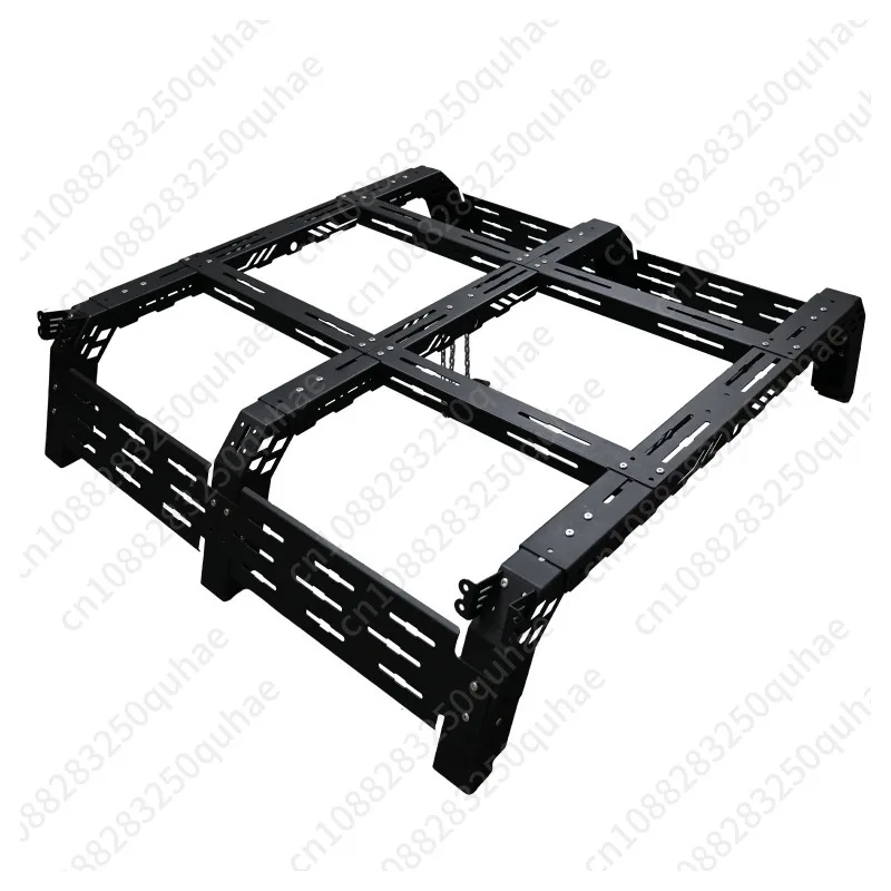 Multifunctional pickup manganese steel gantry, luggage rack, rear bucket roof expansion platform, full pickup adaptation