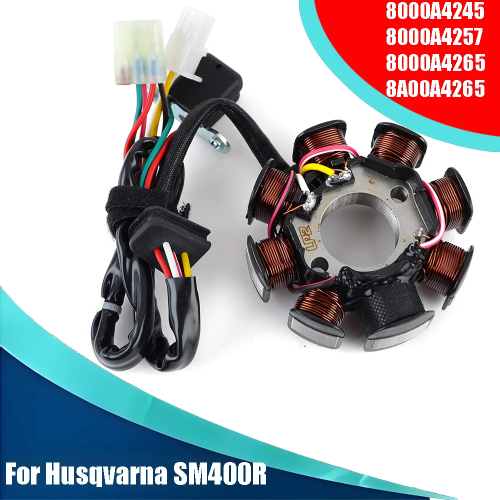 

Катушка статора для Husqvarna SM400R SM450R SM510R SMR530R SMR510 TXC450 TXC510 TC250 TC450 TC510 TE250 TE310 TE450 TE510 TXC250
