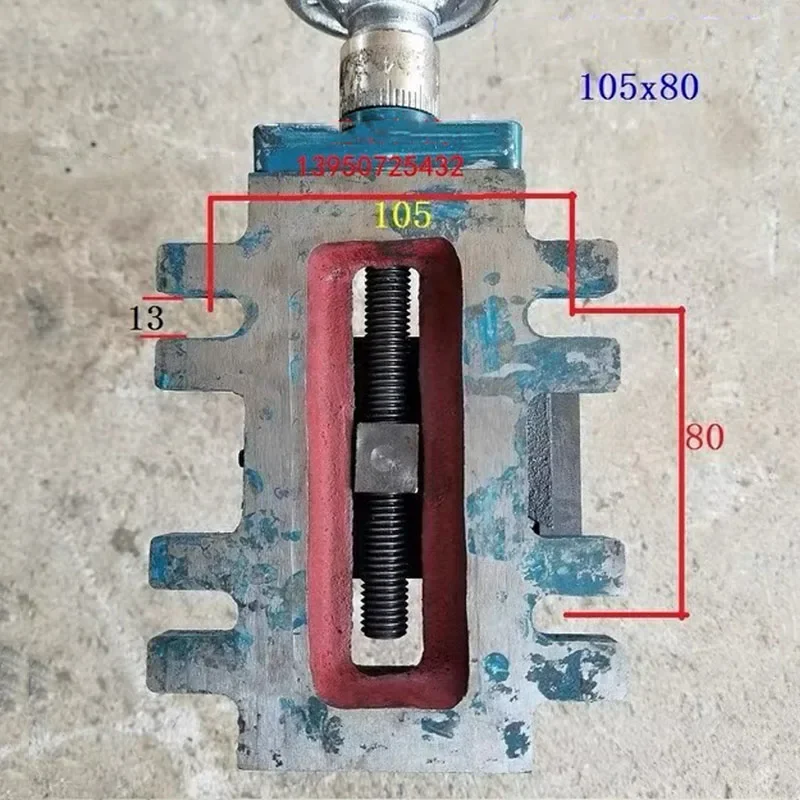 Three-coordinate 75-type Vertical Slide Dovetail Carriage Three-axis Drilling And Milling Accessories Woodworking Machinery