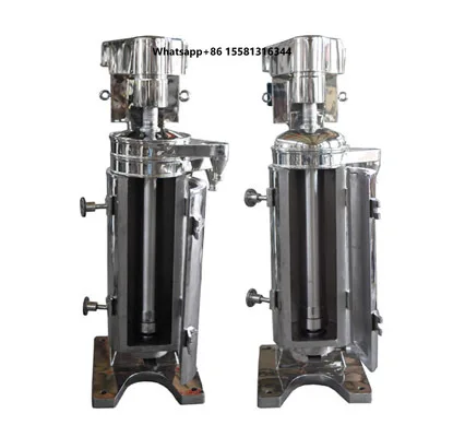 Tubular Centrifuge for Hydraulic Oil and Water Separation
