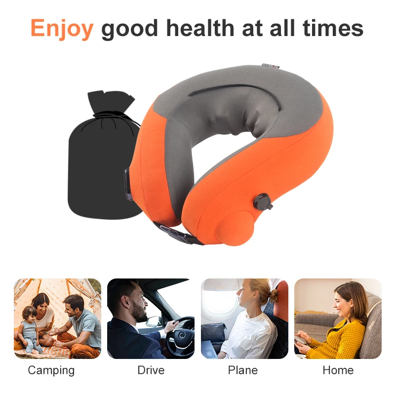 مخصص المحمولة اللاسلكي 3D مقنعين الكهربائية وسادة تدليك الرقبة التدفئة عن بعد الذكية للمنزل سيارة طائرة الجسم واليد #6