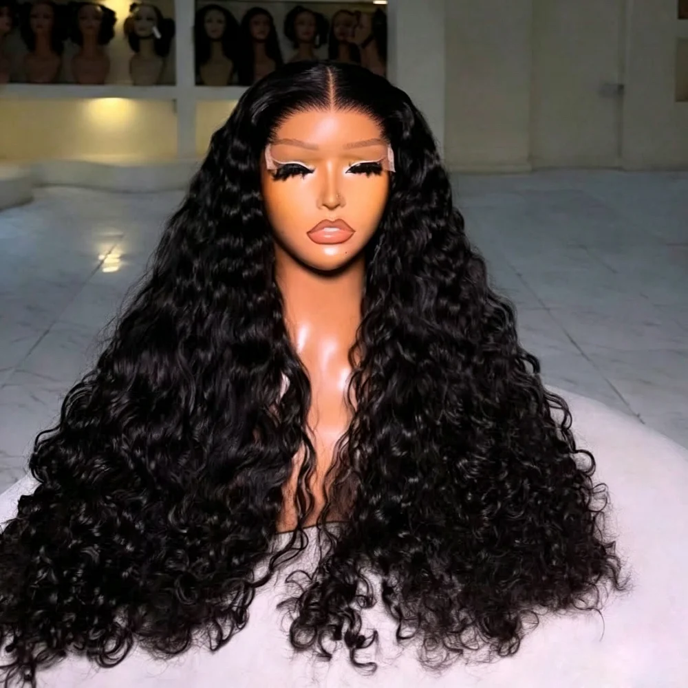 soft-26inch-black-kinky-curly-hd13x4-lace-frontal-wigs-pre-plucked-transparent-lace-wig-curly-hair-wigs-for-women-deep-part
