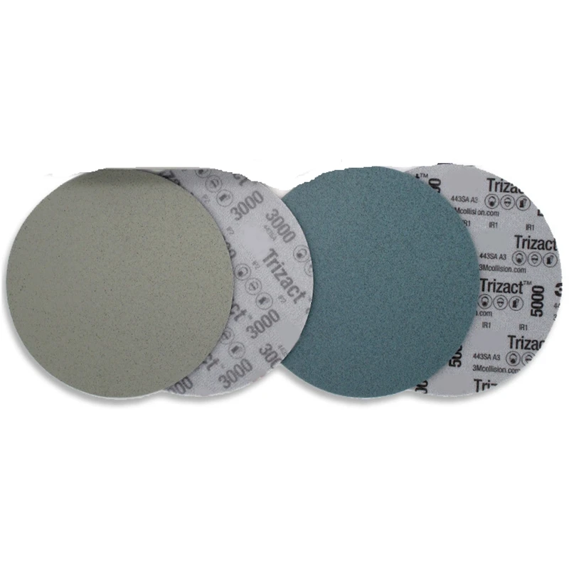 Disque de Papier de Verre en Éponge à Support Sec de 6 Pouces, 152mm, Outils de Conversion en Velours pour le Meulage