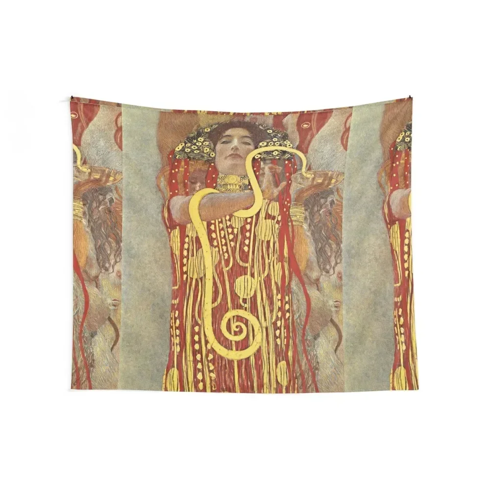 Hygieia - Gustav Klimt Tapestry Bedroom Deco Bedroom Decorations Decoration Bedroom Mushroom Tapestry