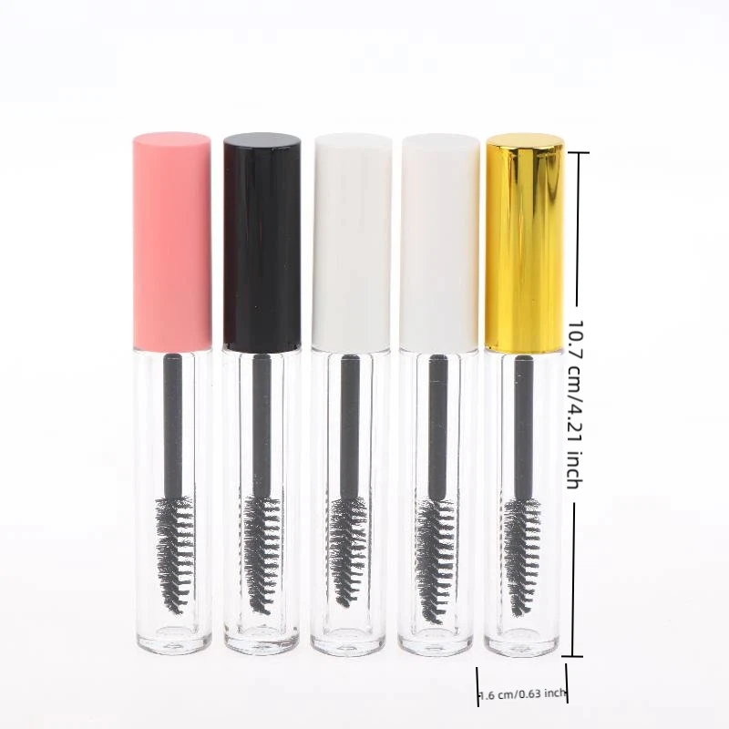 3 مللي أنبوب ماسكارا فارغ رمش النمو السائل قارورة زجاجة مع عصا رمش رمش كريم الحاويات إعادة الملء التعبئة والتغليف ماكياج #6