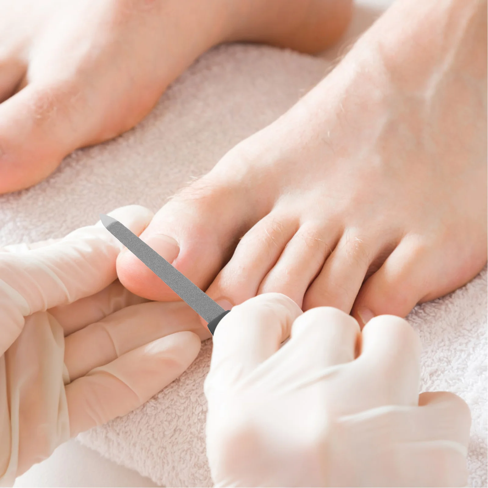 12 個の爪やすり角質フォークステンレス鋼デュアルユースマニキュアツールプロのネイルアートケアのためのキューティクルリムーバー