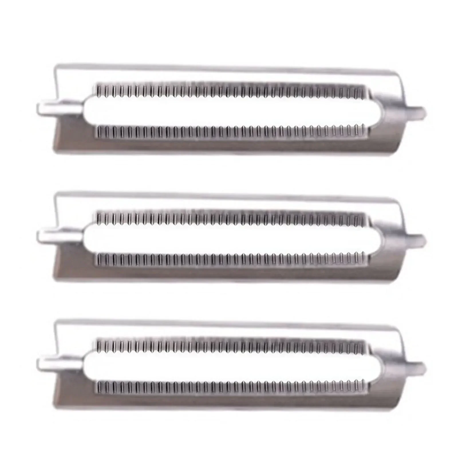 

3pcs 512 Replacement Blades For Double Peeler And Single Peeler Asparagus Peeler Stainless Steel 56x9x2mm Dental Blades