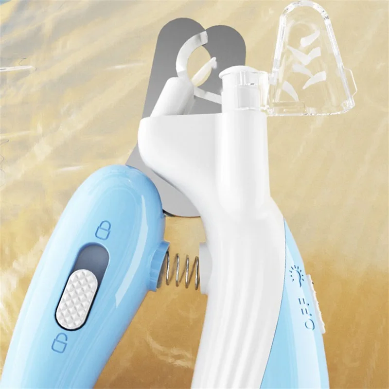 

Safe Pet Nail Clippers With LED Light Professional Claw Grooming Scissors Trimmer For Dogs Cats Rabbits Stainless Steel Portable
