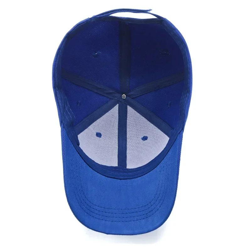 Boné Unissex Casual Liso Ajustável com Fecho Snapback para Mulheres e Homens, Boné Hip Hop, Boné Estilo Street Dad
