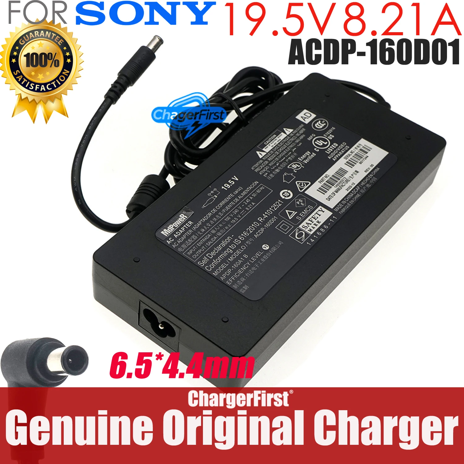 ACDP-160D01 Bravia TV 19.5V 8.21A Power Supply AC Adapter For Sony TV ACDP-160A1B ACDP-160A1A ACDP-160D02 ACDP-160E01